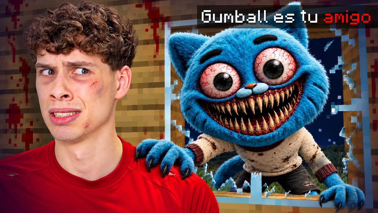 Sobreviví a GUMBALL.EXE en Minecraft...
