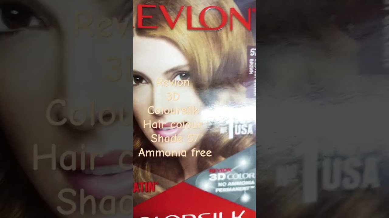 Revlon 3D Coloursilk Hair colour Shade 57| Ammonia free | 