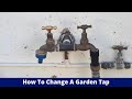 How To Change A Garden Tap With Out The Fluff