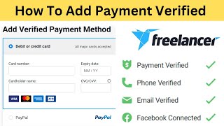 How to Verify Payment Method On Freelancer.com in Laptop, PC |(Hindi/Urdu) in 2023. screenshot 2