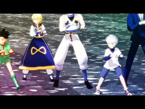 【HXH全職獵人 X MMD】ワンダホー・ニッポン！【小傑 （ゴン）、奇犽（キルア）、酷拉皮卡（クラピカ）、雷歐力（レオリオ）、西索（ヒソカ）】