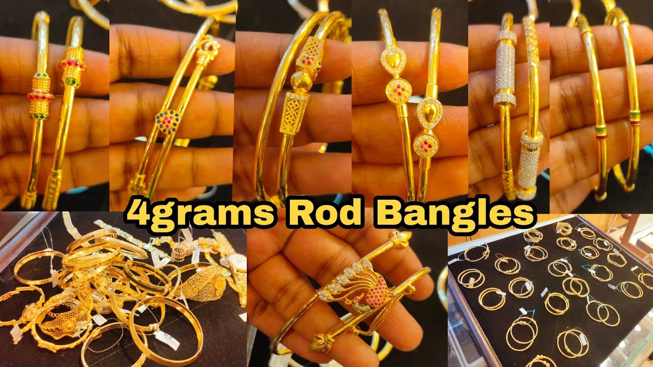 4grams Lightweight Rod Bangles | 12grams Watch | Bracelete - YouTube