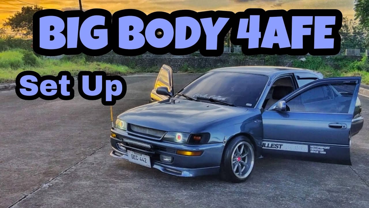 Toyota Corolla AE101 4AFE 93' model I Big Body I Set Up - YouTube