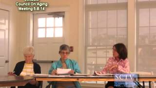 Scituate Council On Aging Meeting 5-8-14