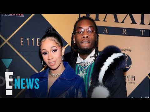 Offset Showers Cardi B With Christmas Gifts | E! News