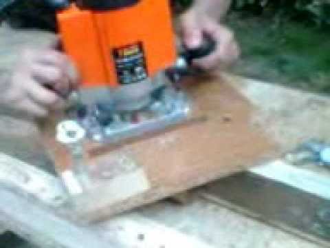 Costruzione di una persiana, cavettatura con fresatrice youtube Costruire una persiana