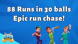 88 runs in 30 balls!? | Epic run chase | Watch till the end screenshot 5