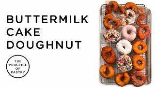 Old-Fashioned Buttermilk Cake Doughnuts - Recipe & Technique with Chef M. Kathleen Meisinger