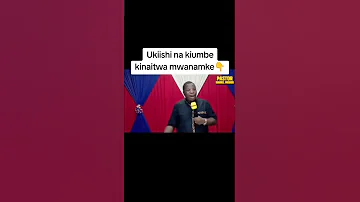 Pastor Daniel Mgogo Watch And Subscribe 