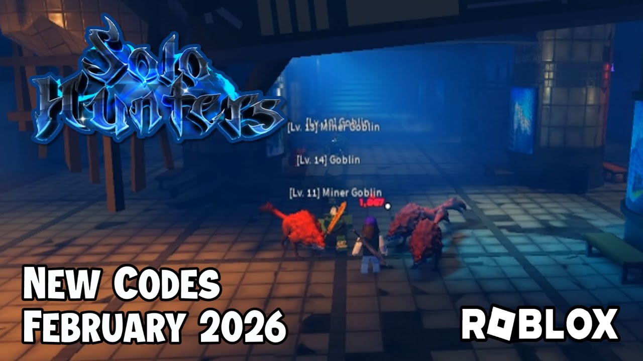 Новые коды для Roblox Solo Hunters, февраль 2026 года.