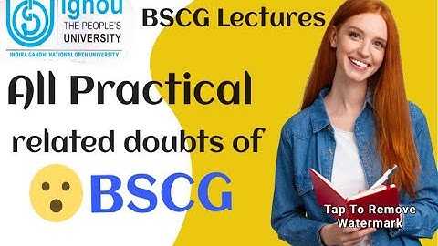 All practical related doubts of BSCG😀|Practical kab hota hai? #ignou  #practicals  #update #2023