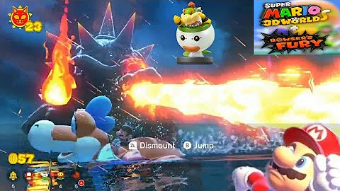 Super Mario 3D World + Bowser's Fury gameplay A Bigger Badder Bowser game