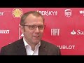 Stefano Domenicali & new Ferrari F14-T at 2014 car launch