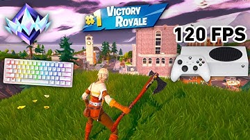Fortnite Unreal Ranked Reload On Xbox Series S | Keyboard & Mouse Gameplay | 120 FPS | 4K