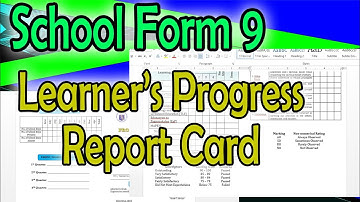New School Form 9?? Form 138- Learner