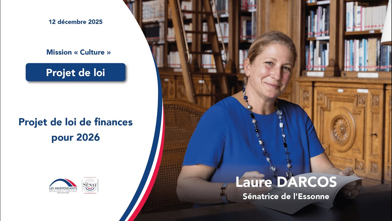 Laure Darcos - Projet de loi de finances pour 2026 - Mission "Culture"