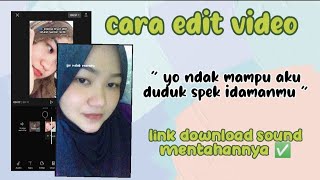 cara edit video \