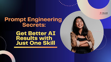 Prompt Engineering Secrets: Get Better AI Results with Just One Skill