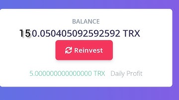 Free TRX Mining 50% Withdraw Proof Profitable Platform Mining Free TRX Everyday Income 💲