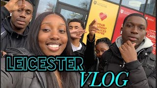 VLOG: A DAY IN LEICESTER