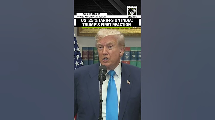 BREAKING: ‘PM Modi is a friend but…’ Donald Trump first reaction on 25% tariffs on India