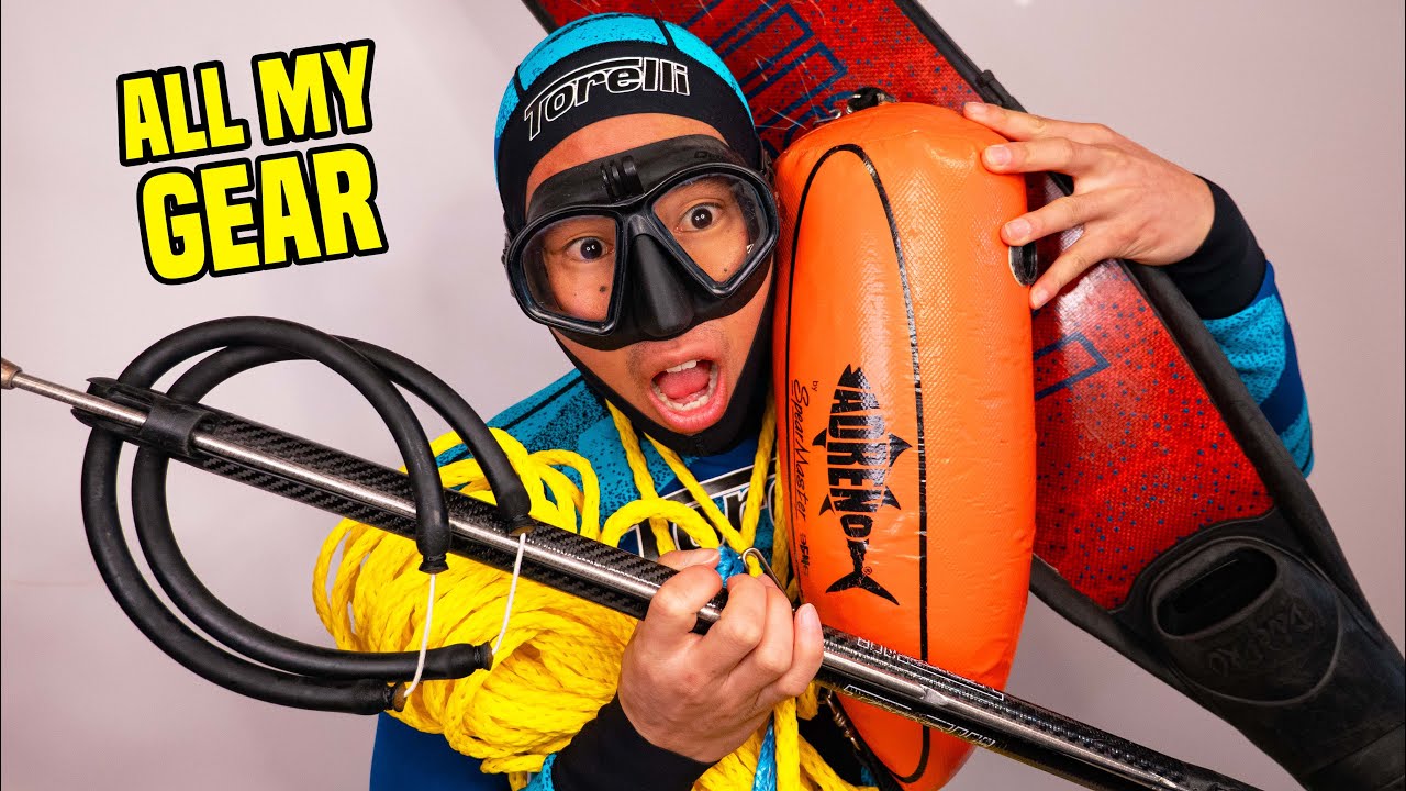 Мой лучший комплект для подводной охоты (все, что вам действительно нужно)