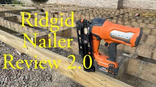 Ridgid Cordless Framing Nailer - Review 2.0
