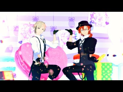 【MMD文スト】ハロー、ミスターチョコレート 【敦＆中也】