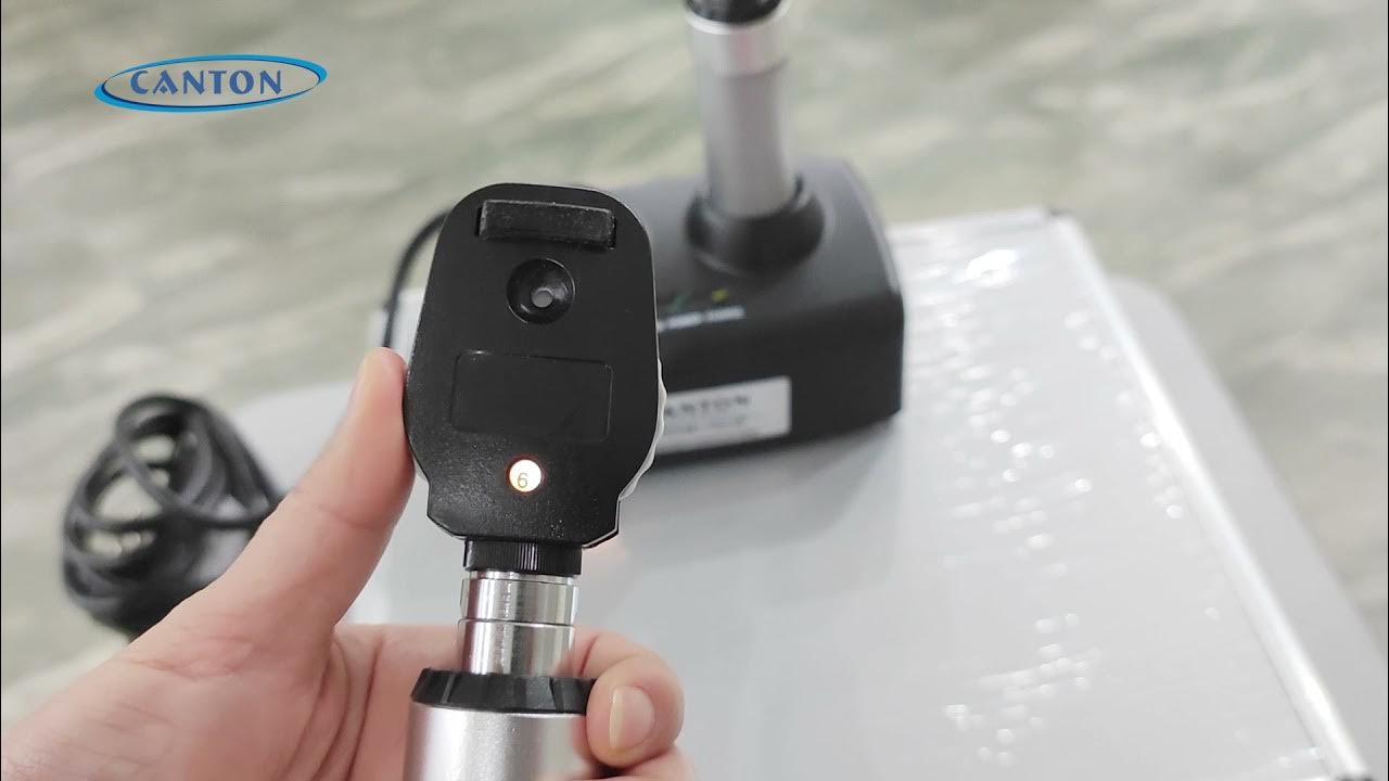 YZ24B+YZ11D RECHARGEABLE RETINOSCOPE & OPHTHALMOSCOPE YouTube