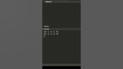 Shorten 4 lines into 1! List Comprehensions! #python #pythonprogramming #coding