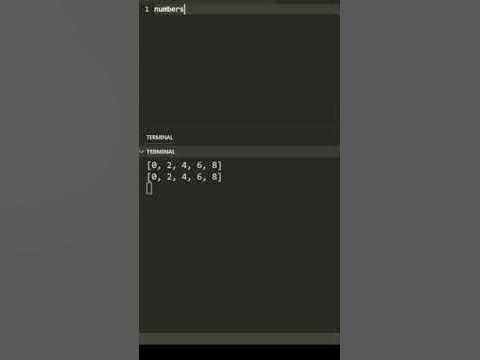 Shorten 4 lines into 1! List Comprehensions! #python #pythonprogramming ...