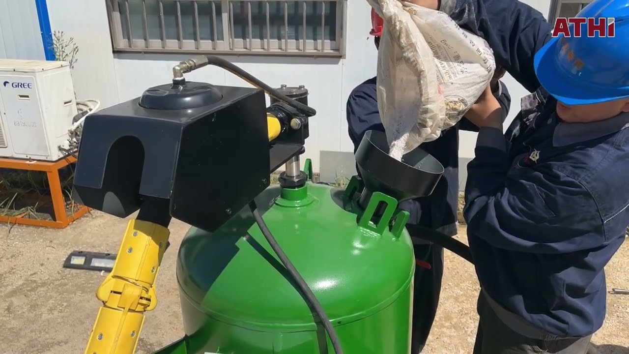 DB800 Dustless Sandblasting-Operation Steps Video