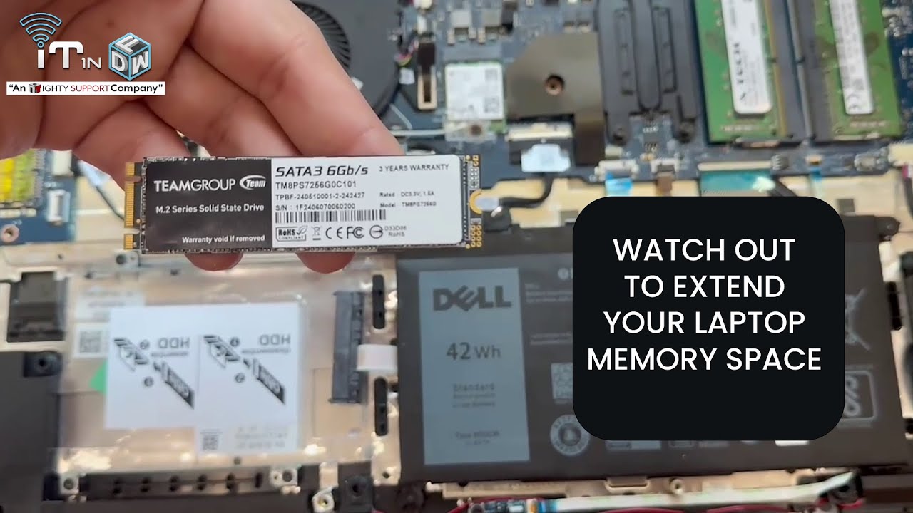 Extend Memory ITSupportFriday - WATCH OUT TO EXTEND YOUR LAPTOP MEMORY SPACE - YouTube