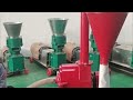 Corn stalk cutter machine and animal feed pellet mills