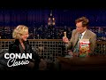 Glenn Close & Conan Eat Dog Biscuits | Late Night with Conan O’Brien
