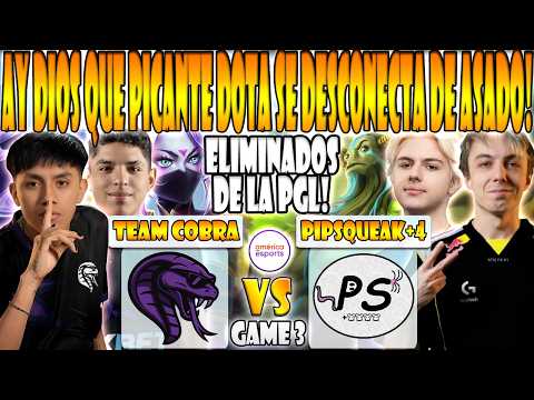 TEAM COBRA vs PIPSQUEAK+4 BO3[GAME 3] ELIMINACION - PARKER, LUMPY vs RINCYQ - PGL WALLACHIA SEASON 9