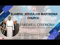 Jmc elampal  farewell ceremony of our beloved rev sony philip  family  28 april sunday 1100 am