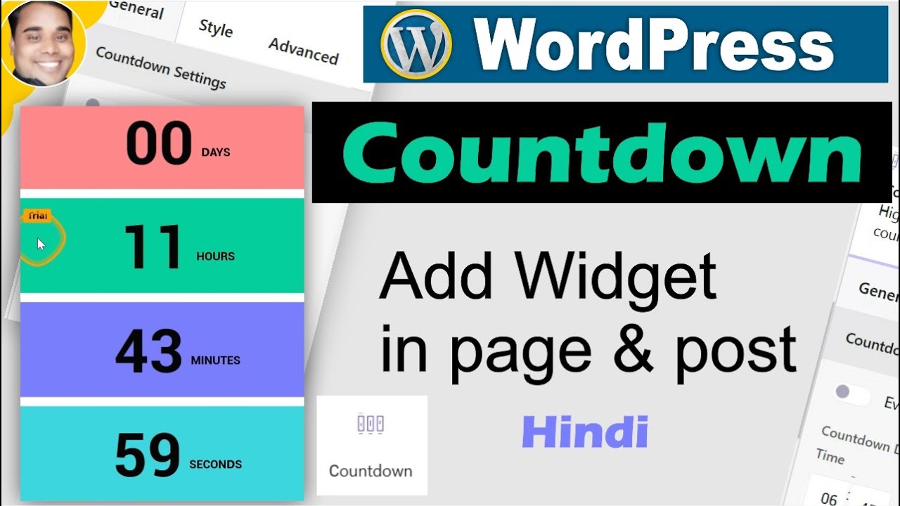 How to add free countdown timer function or widget in wordpress page ...