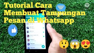 Download Lagu WHATSAPP TUTORIAL CARA MEMBUAT TAMPUNGAN PESAN MP3
