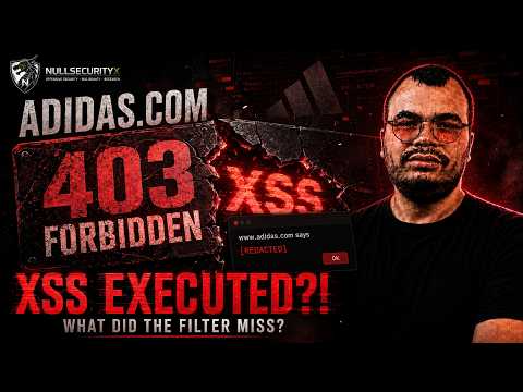 Adidas Reflected XSS: 403 Forbidden Bypass to JavaScript Execution