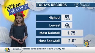 Weather Kid: Addison McAfee