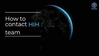 How to Contact the Hand in Hand Team on HiH Geospatial Platform