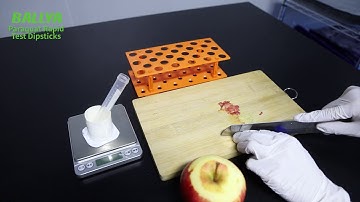 BALLYA Paraquat Test - Detection of Paraquat in Apple - BALLYA