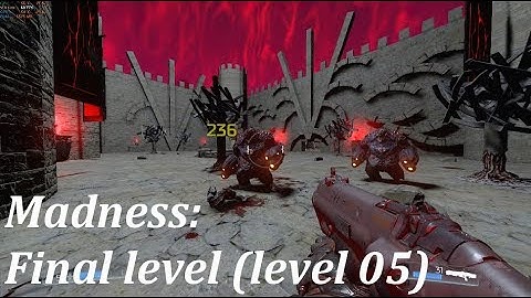 Doom SnapMap - Madness: Final level (level 05)