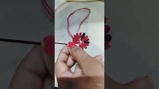 Flower Kadhaai #embroidery #art #diy #handbroidery #diynstitch #flowers #embrodering #handembroidery