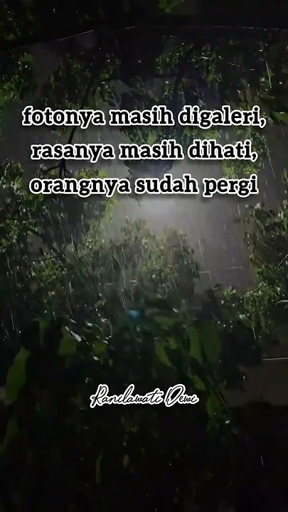 fotonya masih digaleri, orangnya sudah pergi..