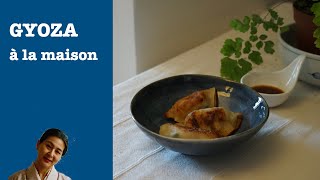 Les véritables raviolis japonais, Gyoza | recette facile | apéro japonais  |  手作り餃子