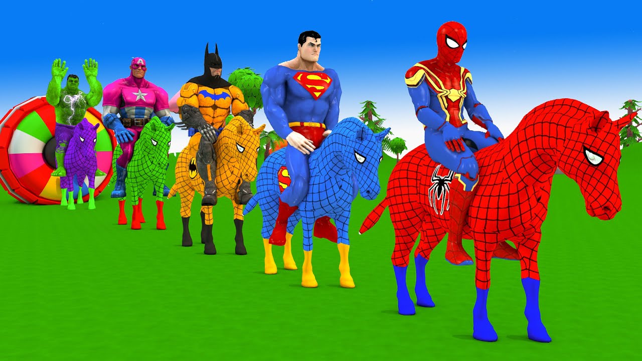 Long Slide Game With Cow Elephant Gorilla Hippopotamus Tiger 3d Animal Game Funny 3d Animals