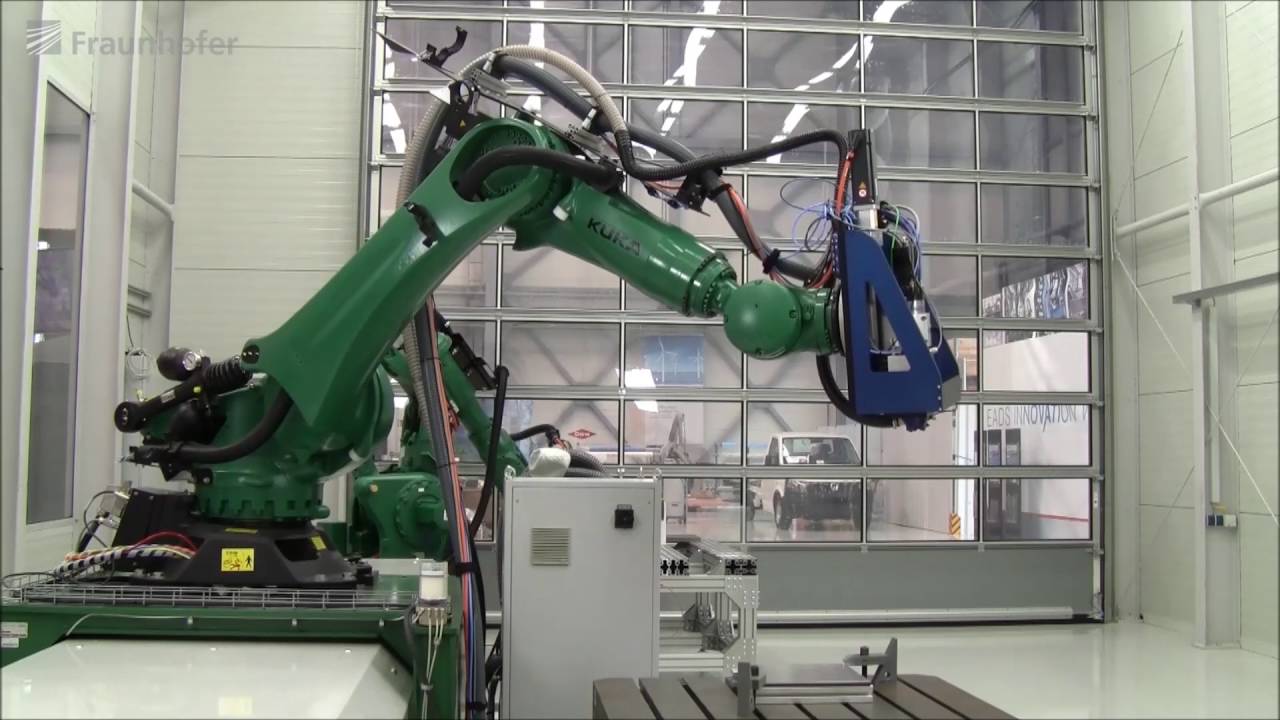 Folde Vaccinere Stratford på Avon Science inside: Robotic machining technology in aerospace manufacturing -  YouTube