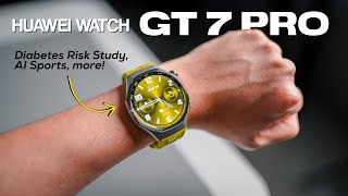 HUAWEI WATCH GT 7 Pro: Even Better Health & Fitness Tracking! 21 Day Battery! 